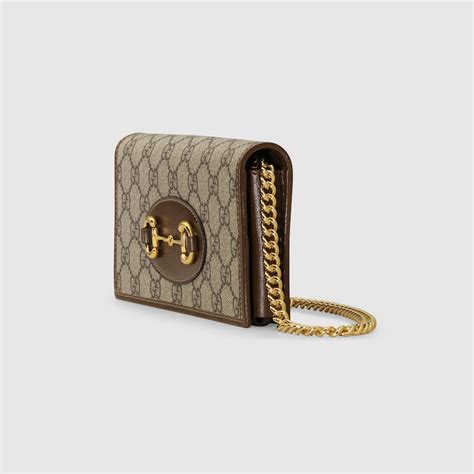 gucci horsebit small wallet|Gucci 1955 wallet.